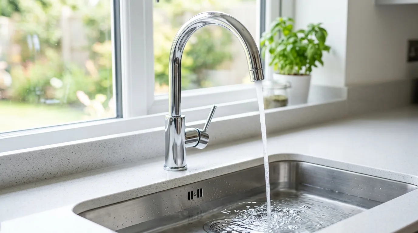 Local Plumbing Master Pros same day plumber fixing a faucet in Fairland, MD
